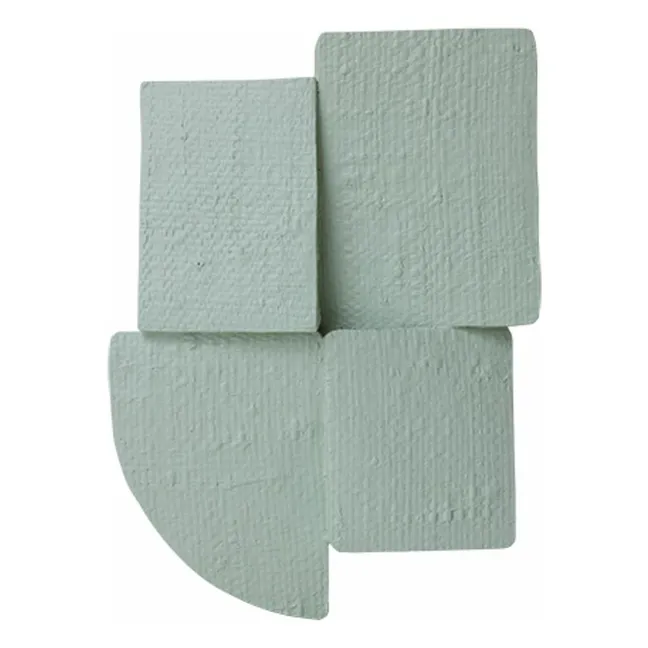 Niveles de arte mural | Verde