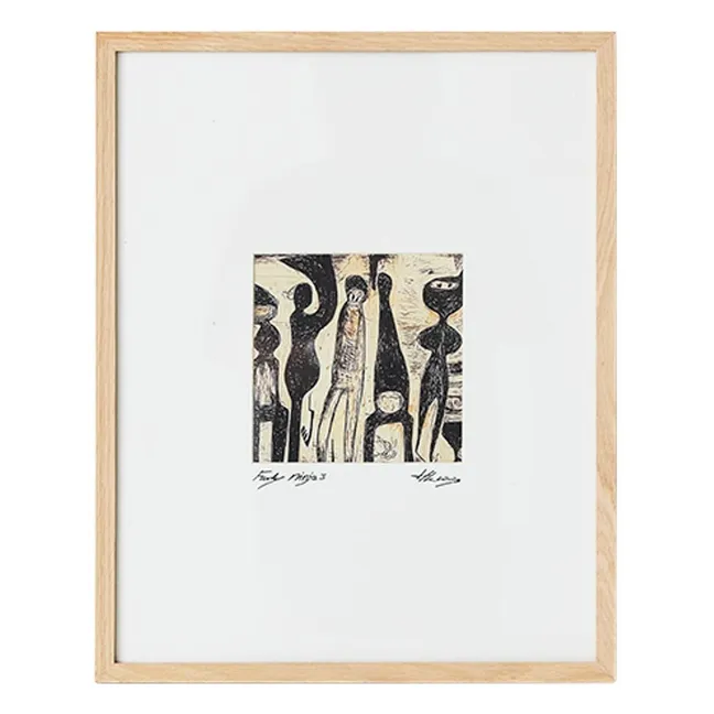 Tableau encadré Funky Ninja's