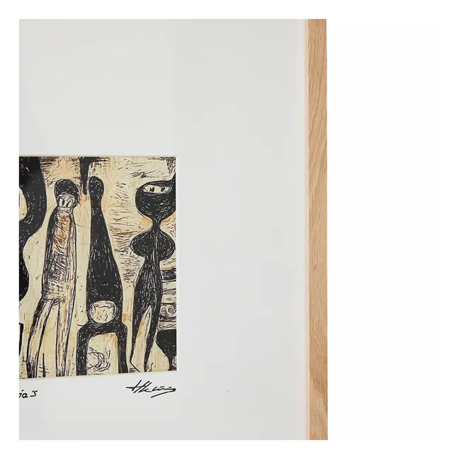 Tableau encadré Funky Ninja's