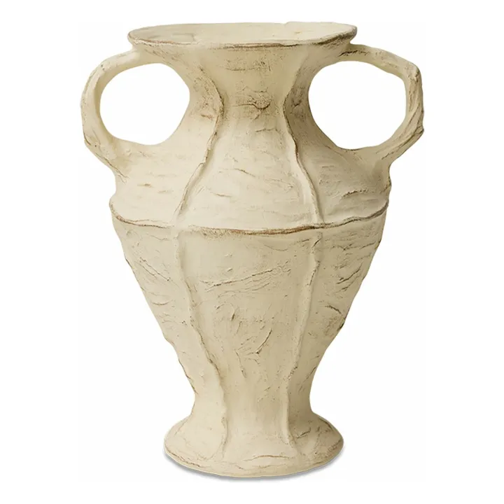 Vase en grès New Classics | Crème- Image produit n°0