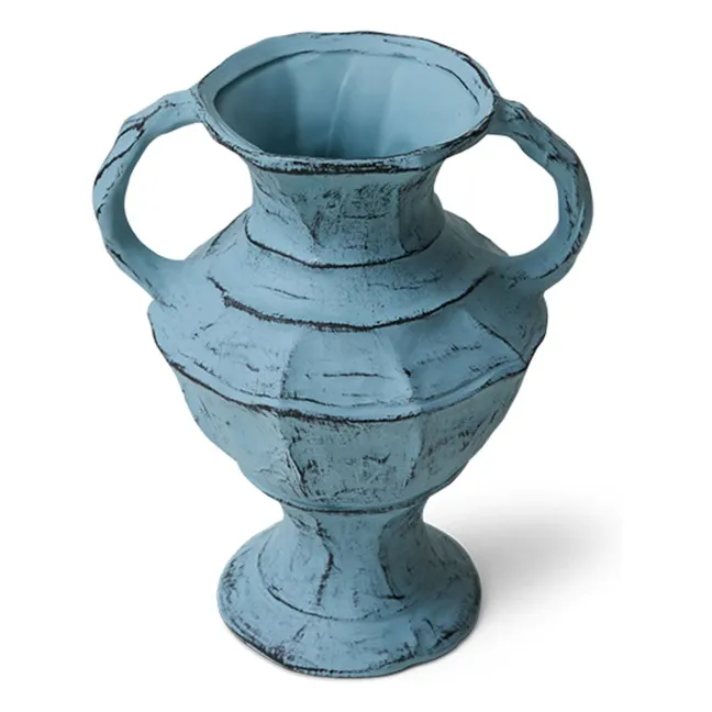 Vase en grès New Classics bleu | Bleu Clair