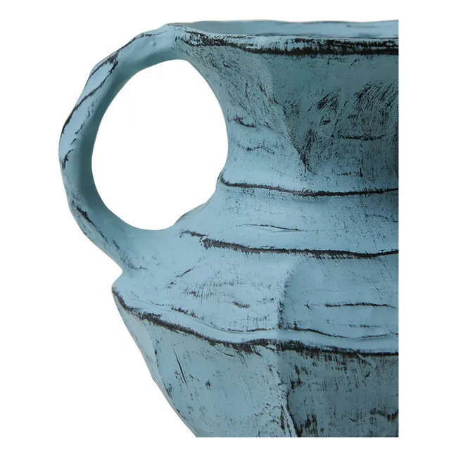 Vase en grès New Classics bleu | Bleu Clair