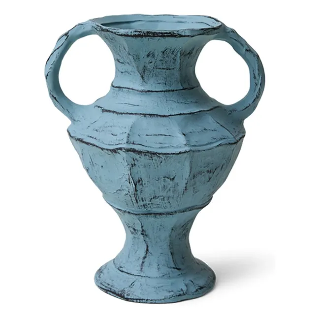 Vase en grès New Classics bleu | Bleu Clair