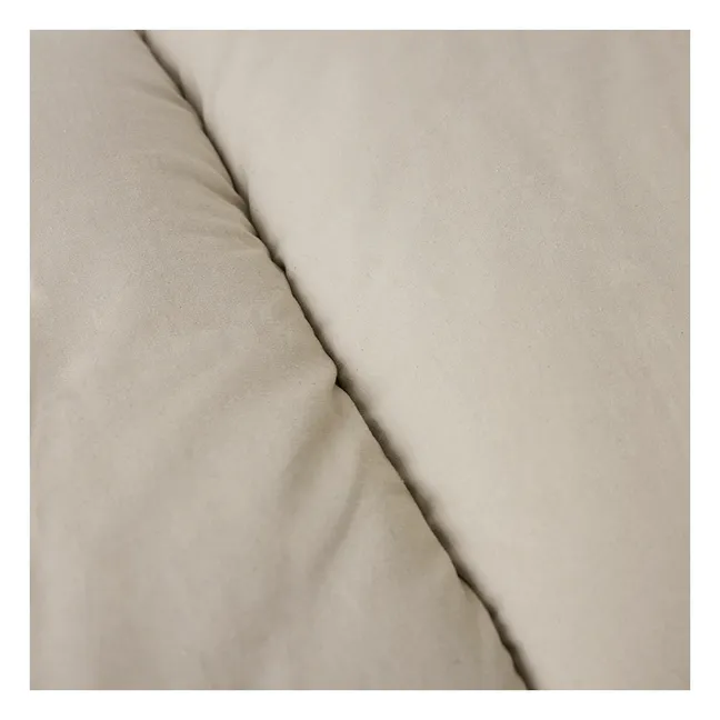 Puffy Lobby bench | Chalk