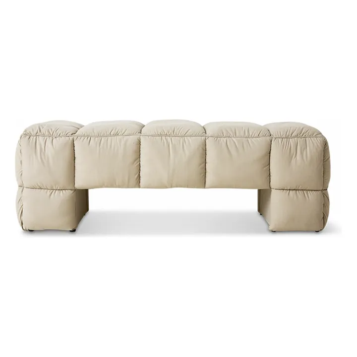 Banc Puffy Lobby | Craie- Image produit n°0