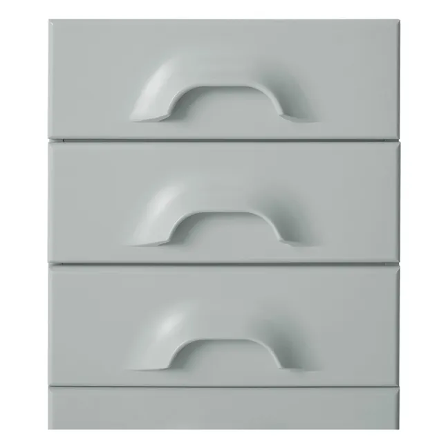 Commode 6 tiroirs | Bleu Clair