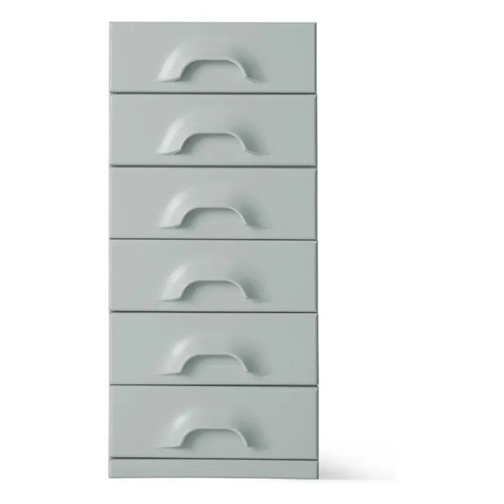 Commode 6 tiroirs | Bleu Clair- Image produit n°0