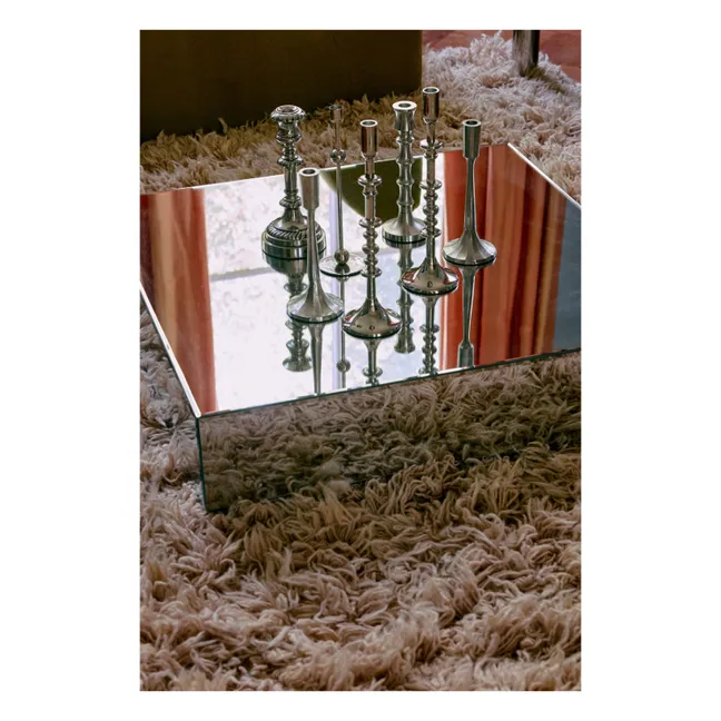 Candelero forjado | Plateado