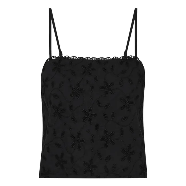 Camiseta de tirantes Salma | Negro