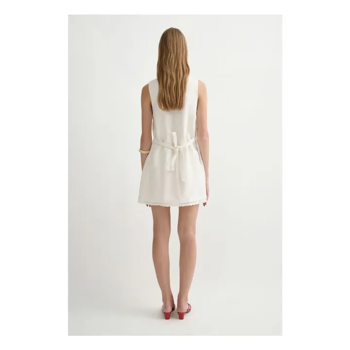Robe Effi Lin | Crème- Image produit n°4