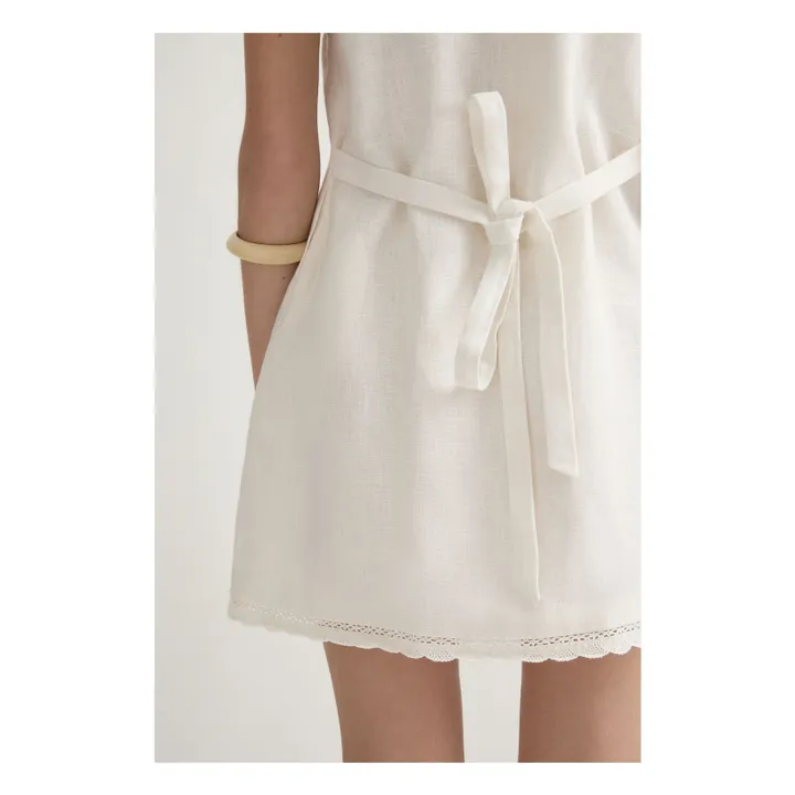 Robe Effi Lin | Crème- Image produit n°3