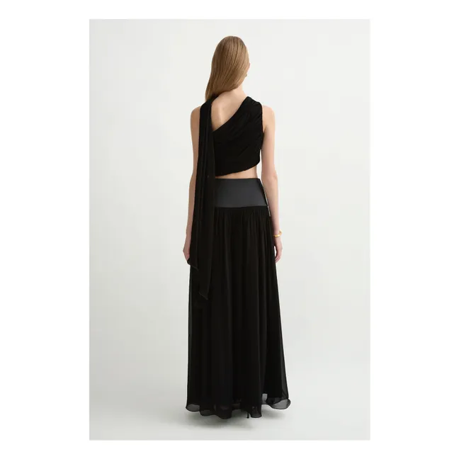 Falda Solene | Negro