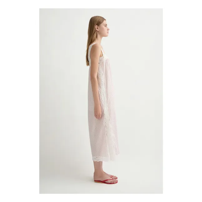 Robe Marlowe Pois | Rouge