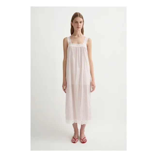 Vestido Marlowe Pois | Rojo