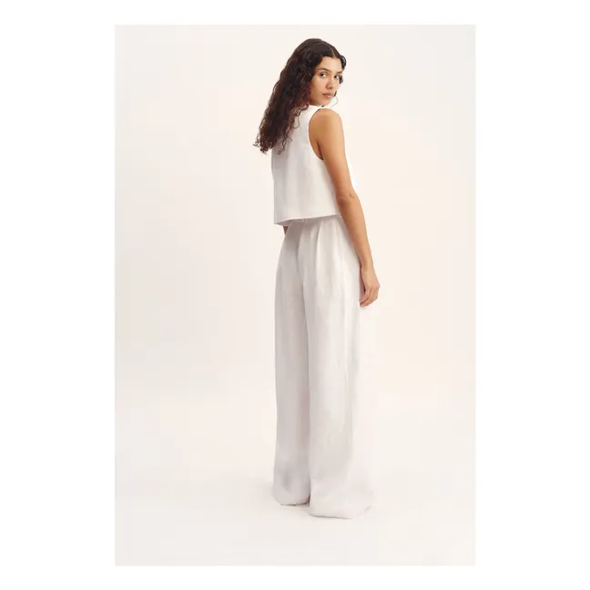 Pantalon Parker Lin | Ivoire