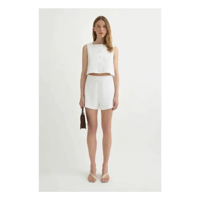 Top Rio Linen | Avorio