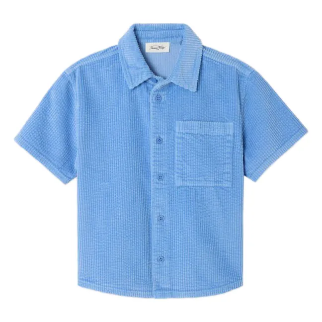 Chemise Velours Côtelé Padow | Bleu