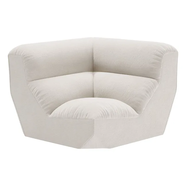 Eckmodul Modulsofa Hi Lo AV55 | Seidenfarben