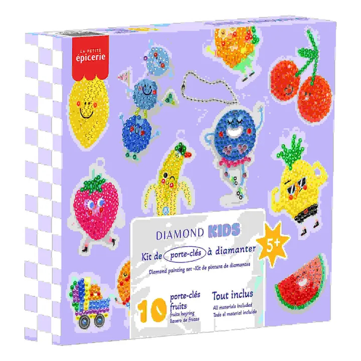 Kit de Diamond painting enfant - Porte-clefs- Image produit n°0