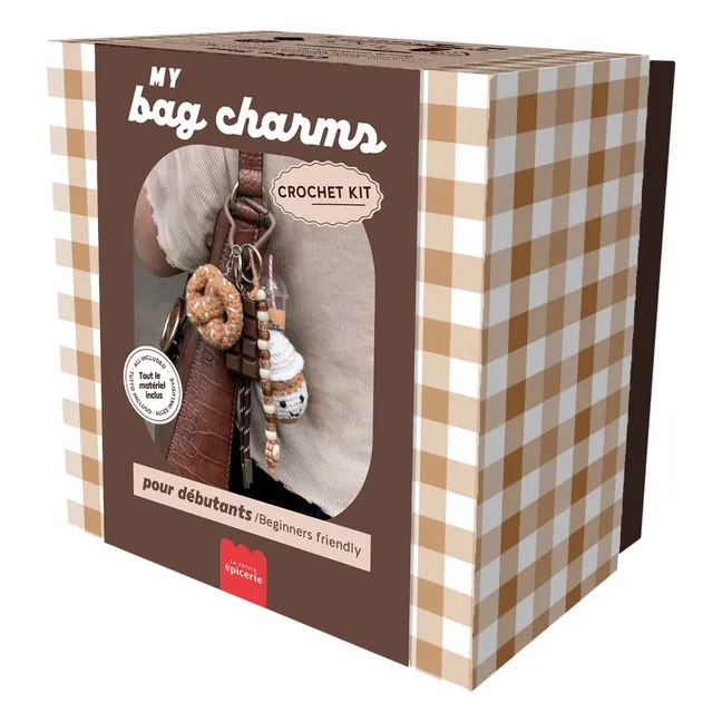 Kit de charms en crochet - Coffee Time