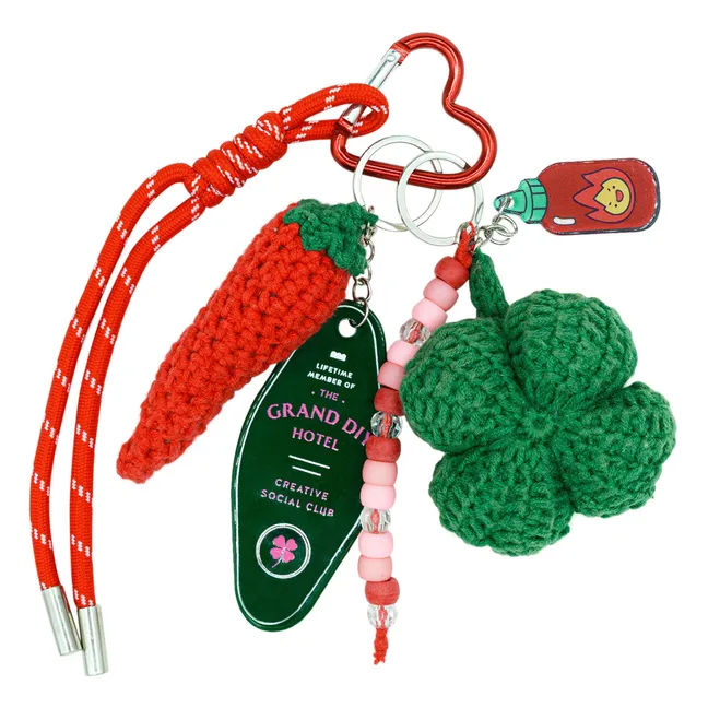 Kit de charms en crochet - Lucky Pepper