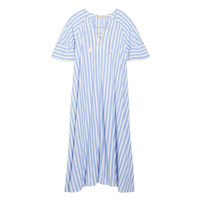 Brooklyn Stripes Dress | Blue