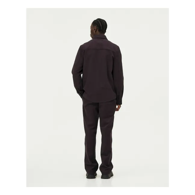 Sur-Chemise Ottawa Coton Bio | Gris foncé