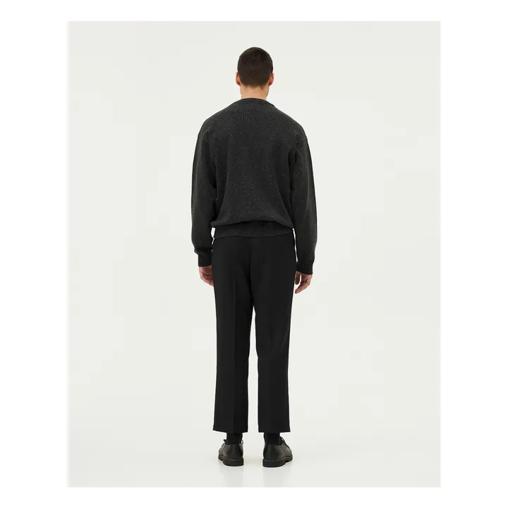 Pull Malmo Laine Mérinos | Vert kaki- Image produit n°4