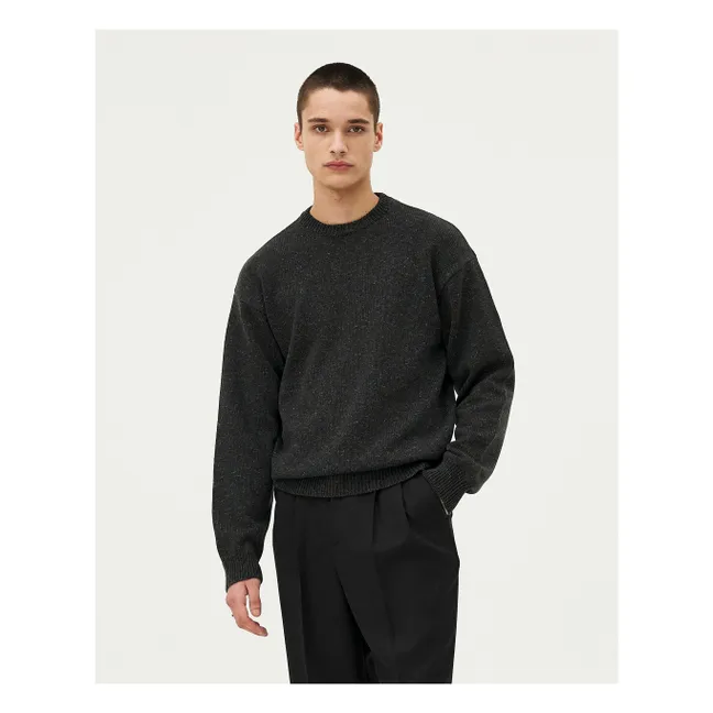 Pullover Malmo Merinowolle | Khaki