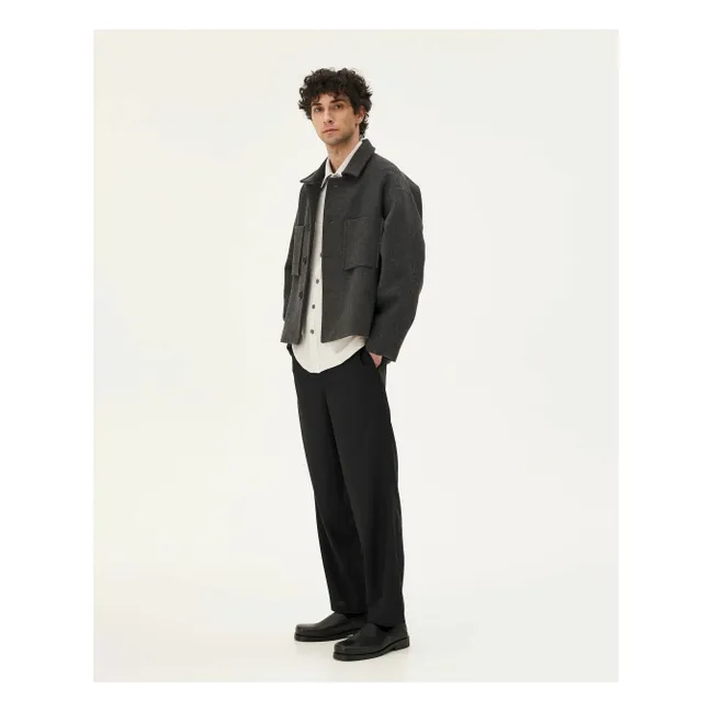 Giacca in lana Holar | Grigio antracite