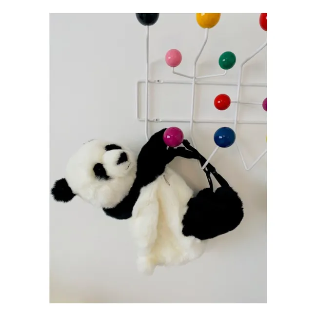 Panda backpack | Noir/Blanc
