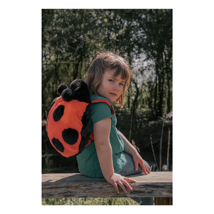 Sac à dos Coccinelle | Rouge- Image produit n°1