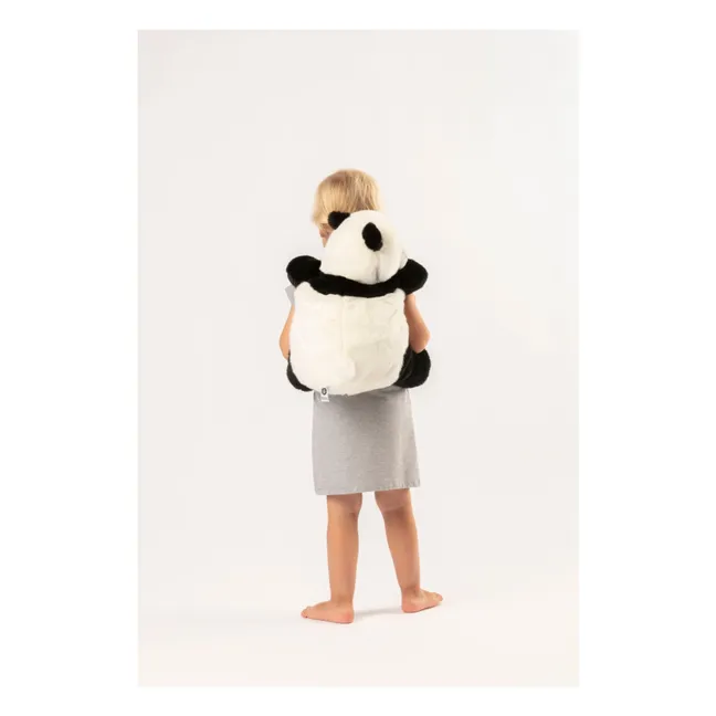 Mochila panda | Noir/Blanc