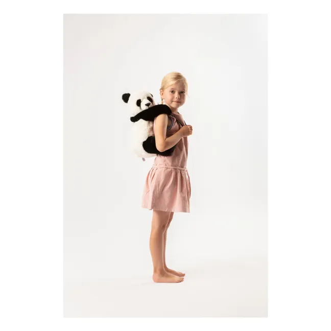 Panda backpack | Noir/Blanc