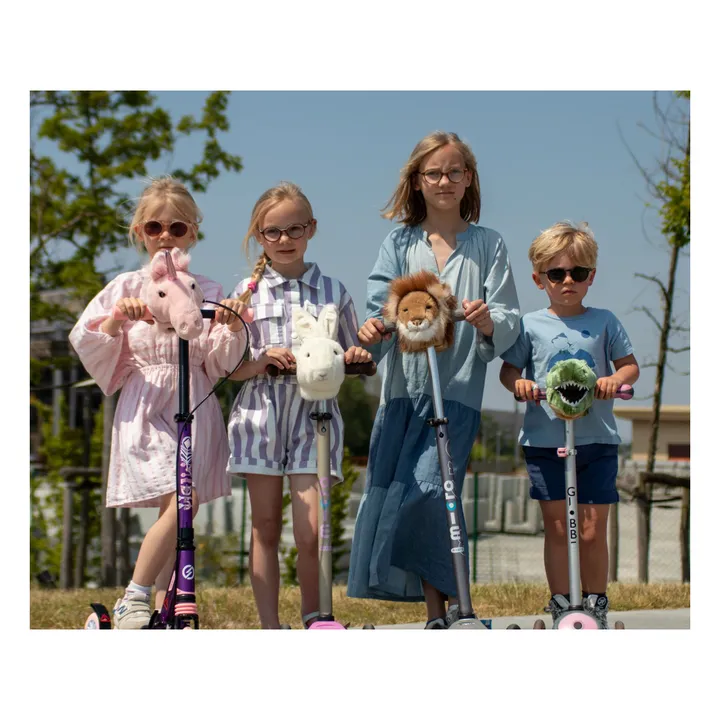 Tête de trottinette Lapin | Blanc- Image produit n°5