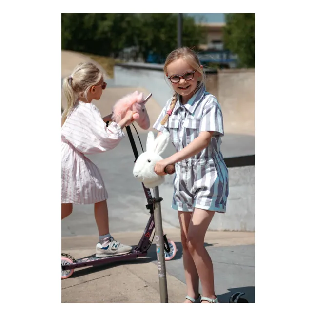 Tête de trottinette Lapin | Blanc