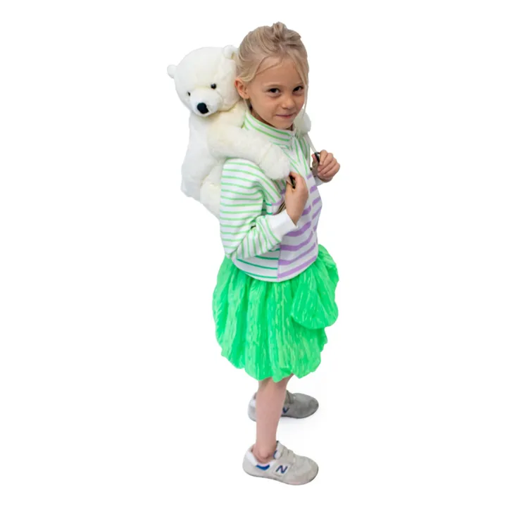 Sac à dos Ours Blanc | Blanc- Image produit n°1