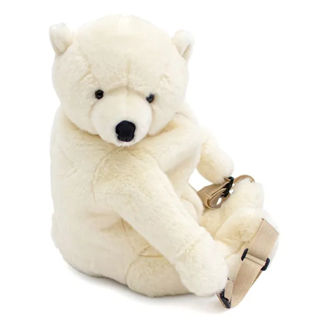 White Bear Backpack | White