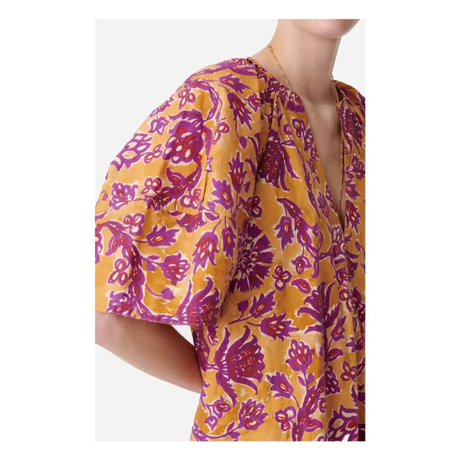 Printed Brooklyn Dress | Saffron