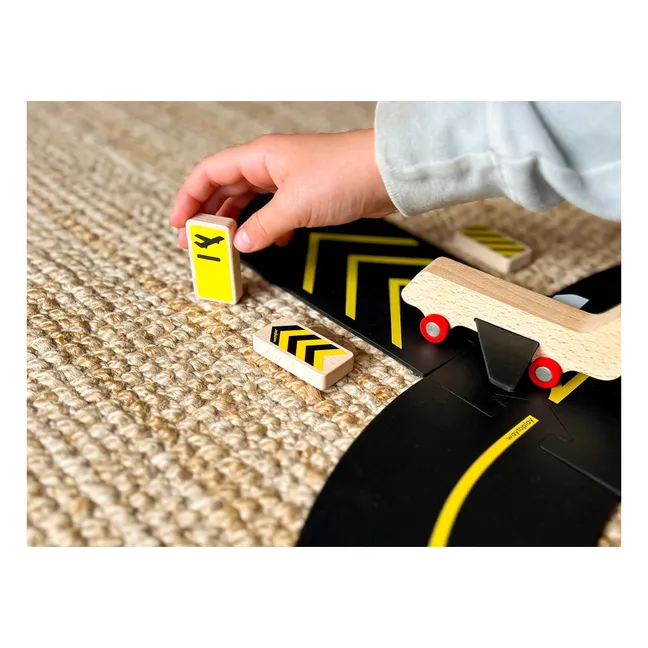 Señales de tráfico del aeropuerto