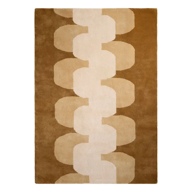 Alfombra de lana Cadence | Ocre
