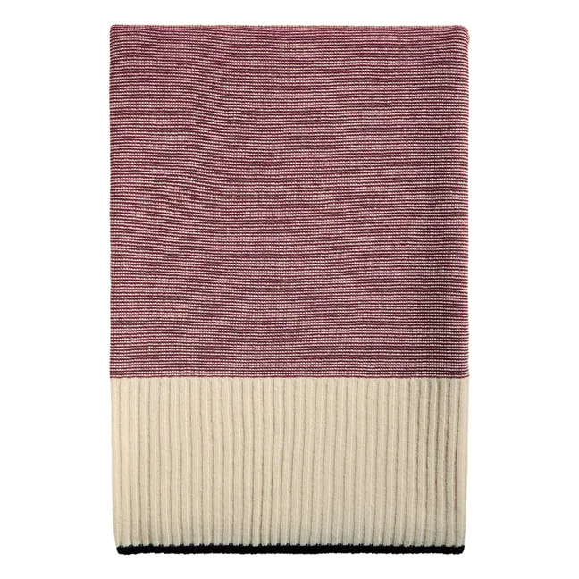 Sky wool blanket | Red