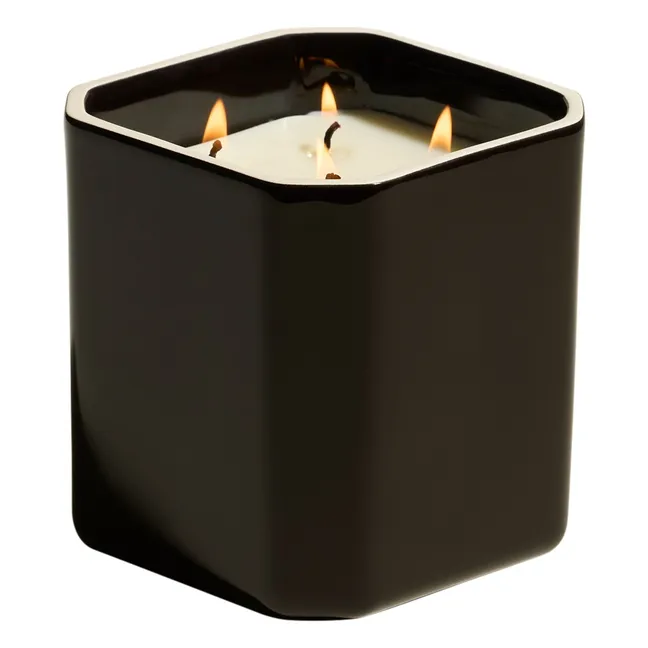 Candela a sfaccettatura - Ambra nera