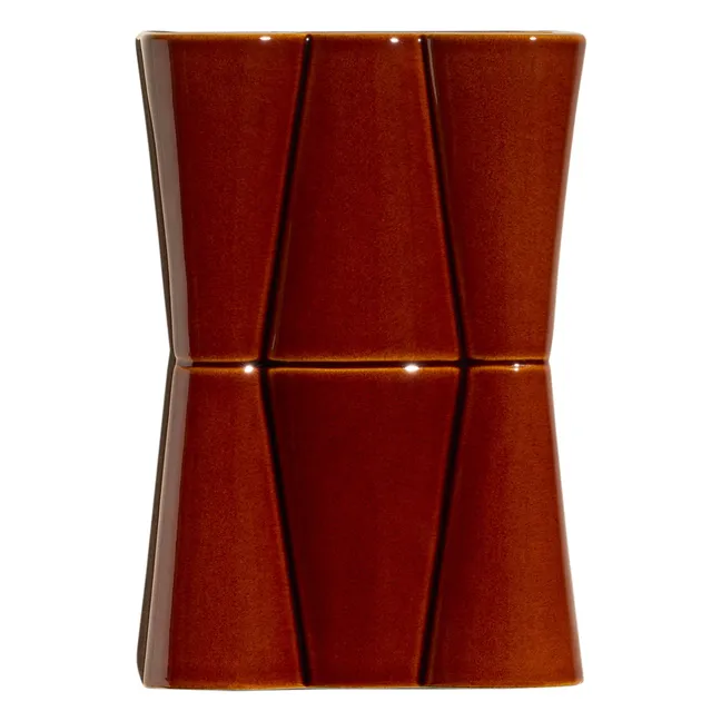 Lampada da parete in ceramica Muse | Nocciola