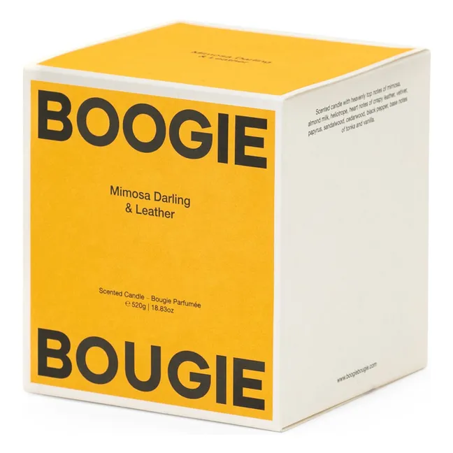 Bougie Mimosa Darling &  Leather
