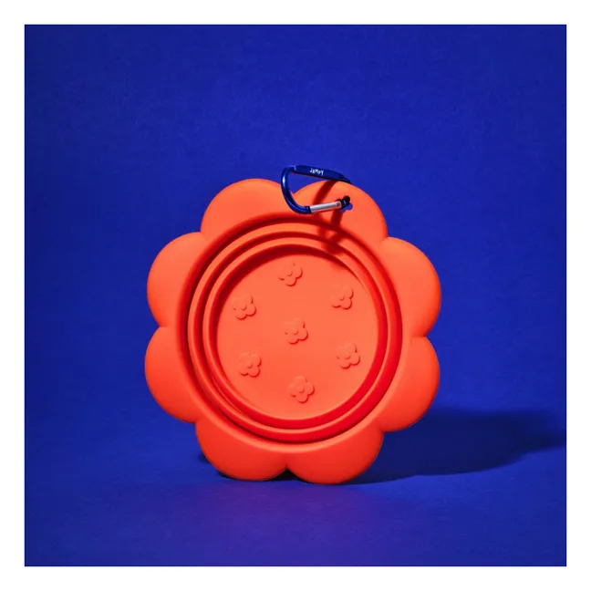 Gamelle de transport Flower | Orange