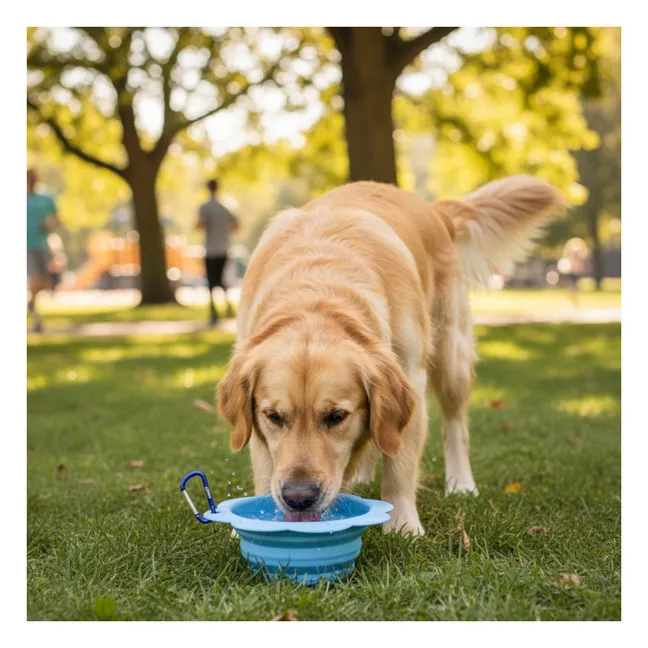 Flower transport bowl | Light blue
