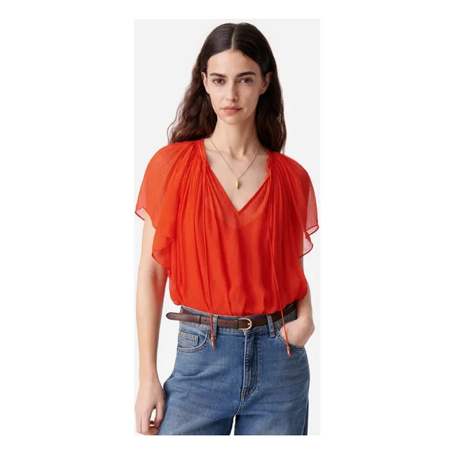 Cantin blouse | Orange