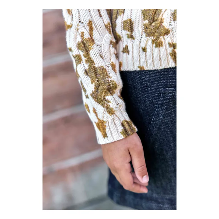 Misty Cow sweater | Ecru- Product image n°6
