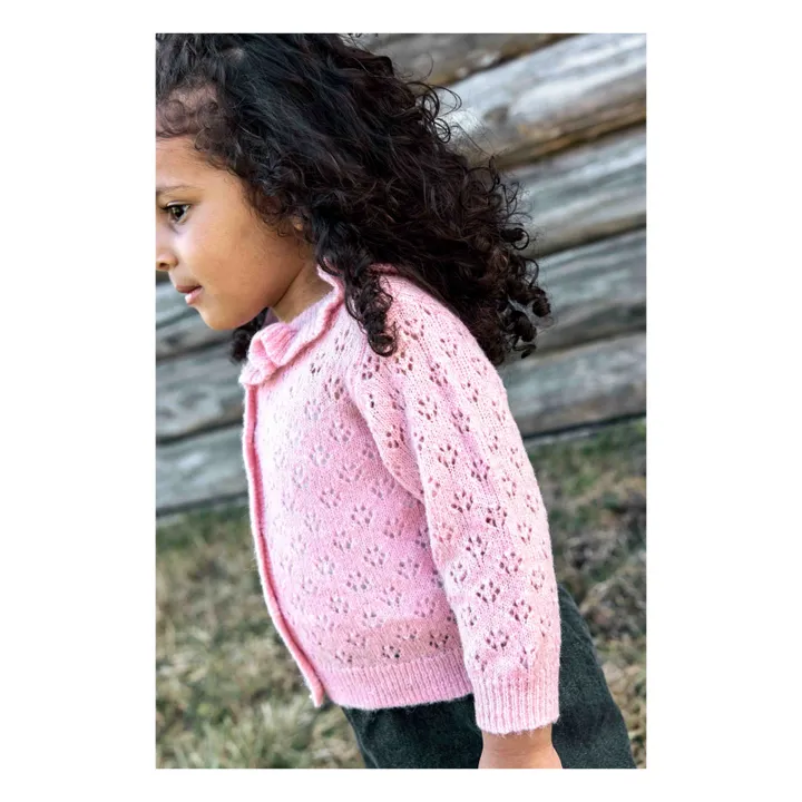 Minicárdigan Corolle | Rosa empolvado- Imagen del producto n°5